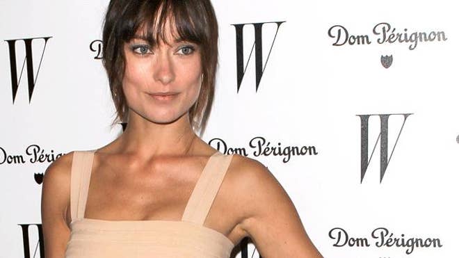 Olivia Wilde Dom Perignon Background